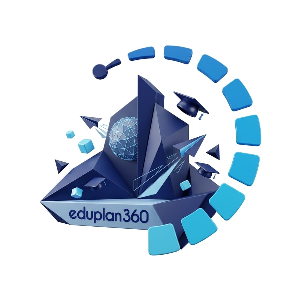 EduPlan360 abstract educational illustration